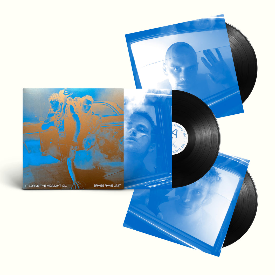 IT BURNS THE MIDNIGHT OIL | BRASS RAVE UNIT VINYL