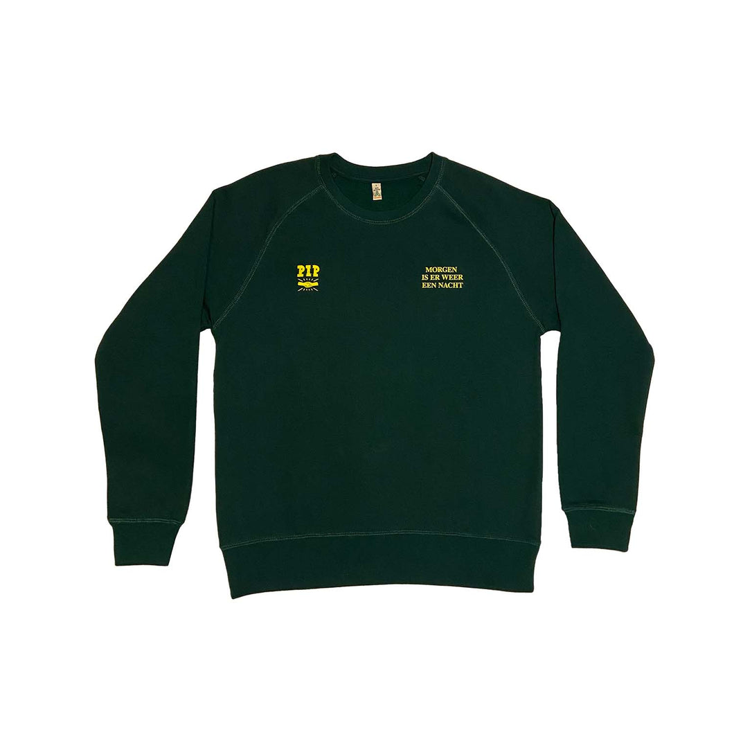 PIP 'MORGEN IS ER WEER EEN NACHT' CREWNECK
